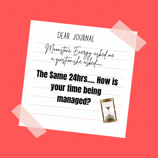 The Same 24hrs...How is Your Time Being Managed? - Moonstone Energy 