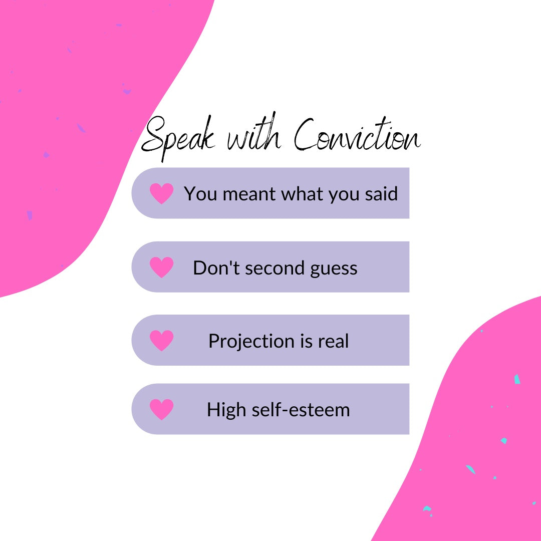 Speak Out with Conviction - Moonstone Energy 