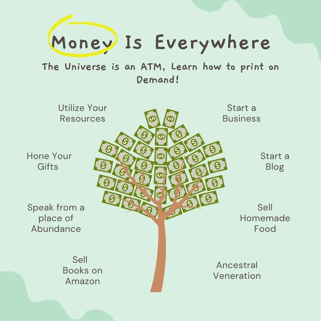 Money is Everywhere: Money Trees That Grow in your Backyard - Moonstone Energy 