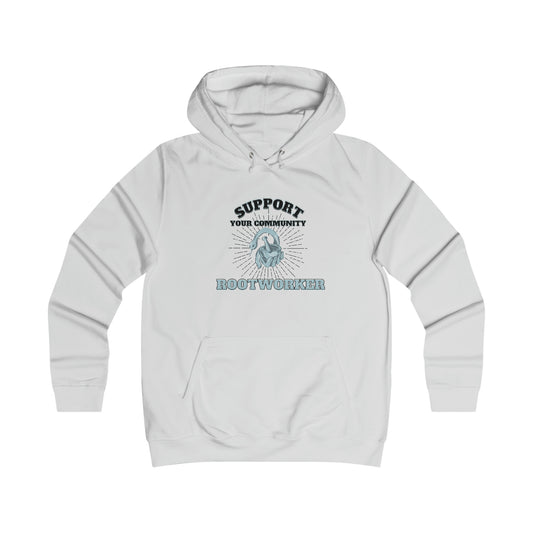 Community Root Worker Hoodie - Moonstone Energy 