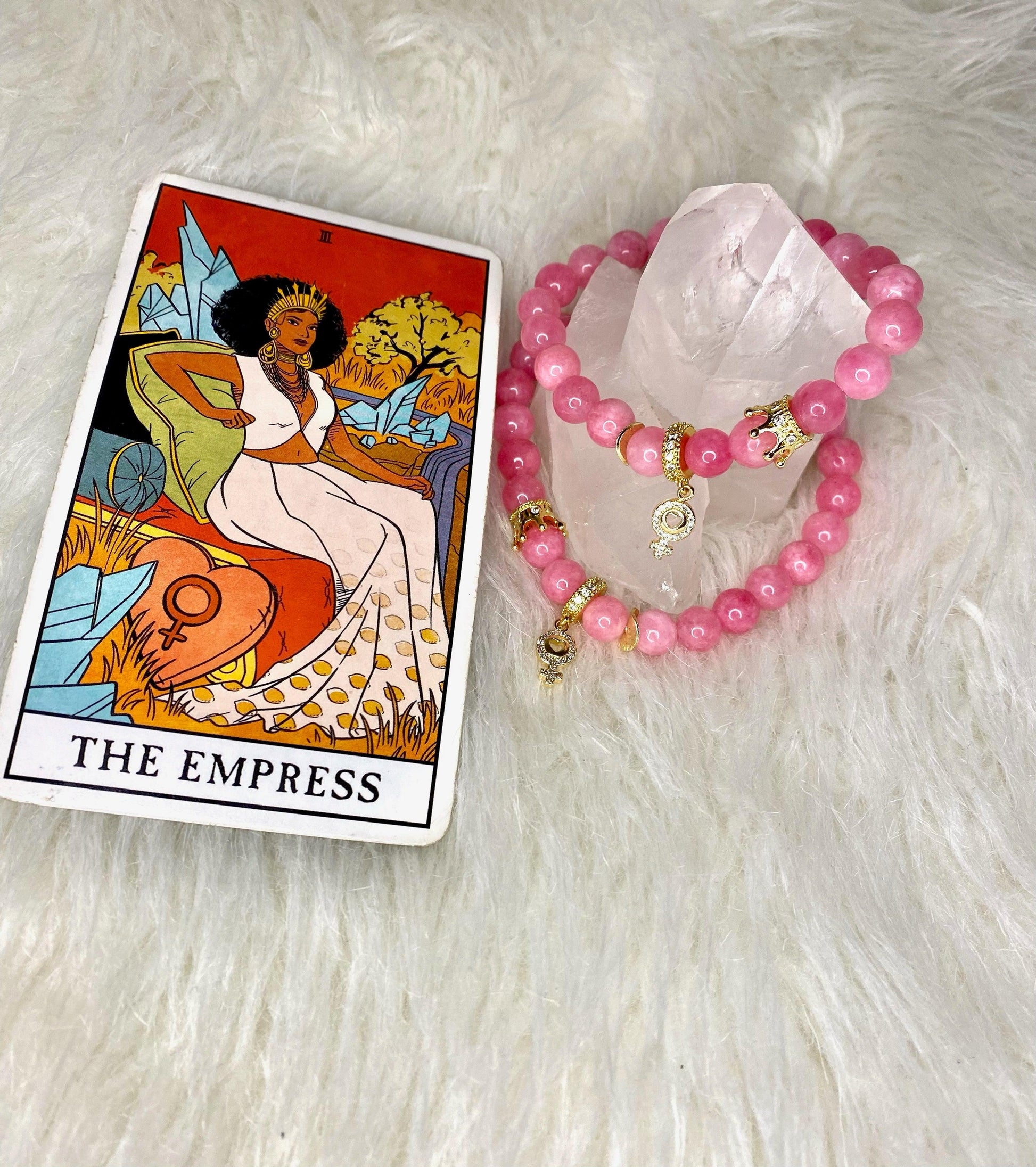 Empress Vibes Bracelet - Moonstone Energy 