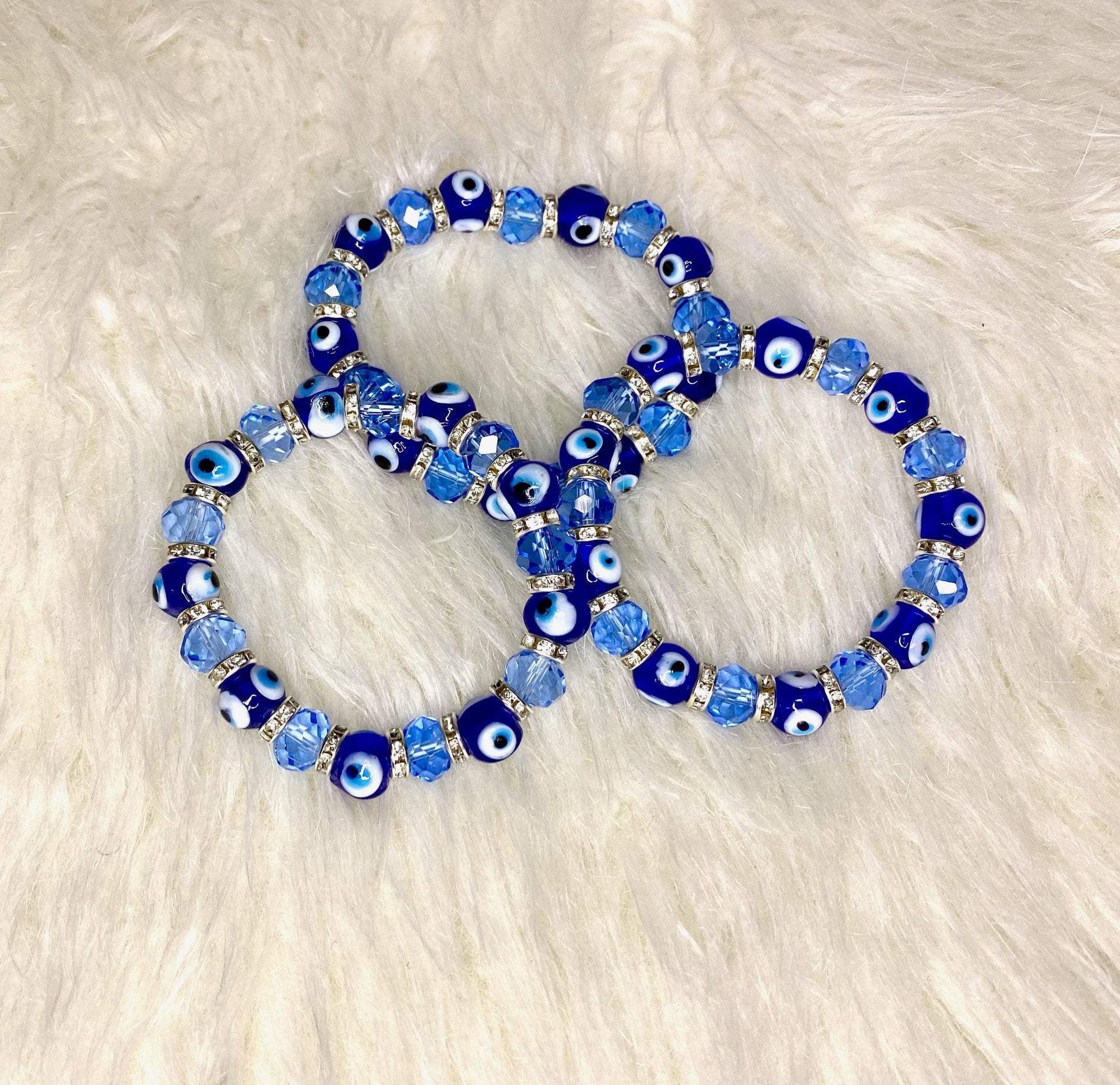 Evil Eye Bracelets - Moonstone Energy 