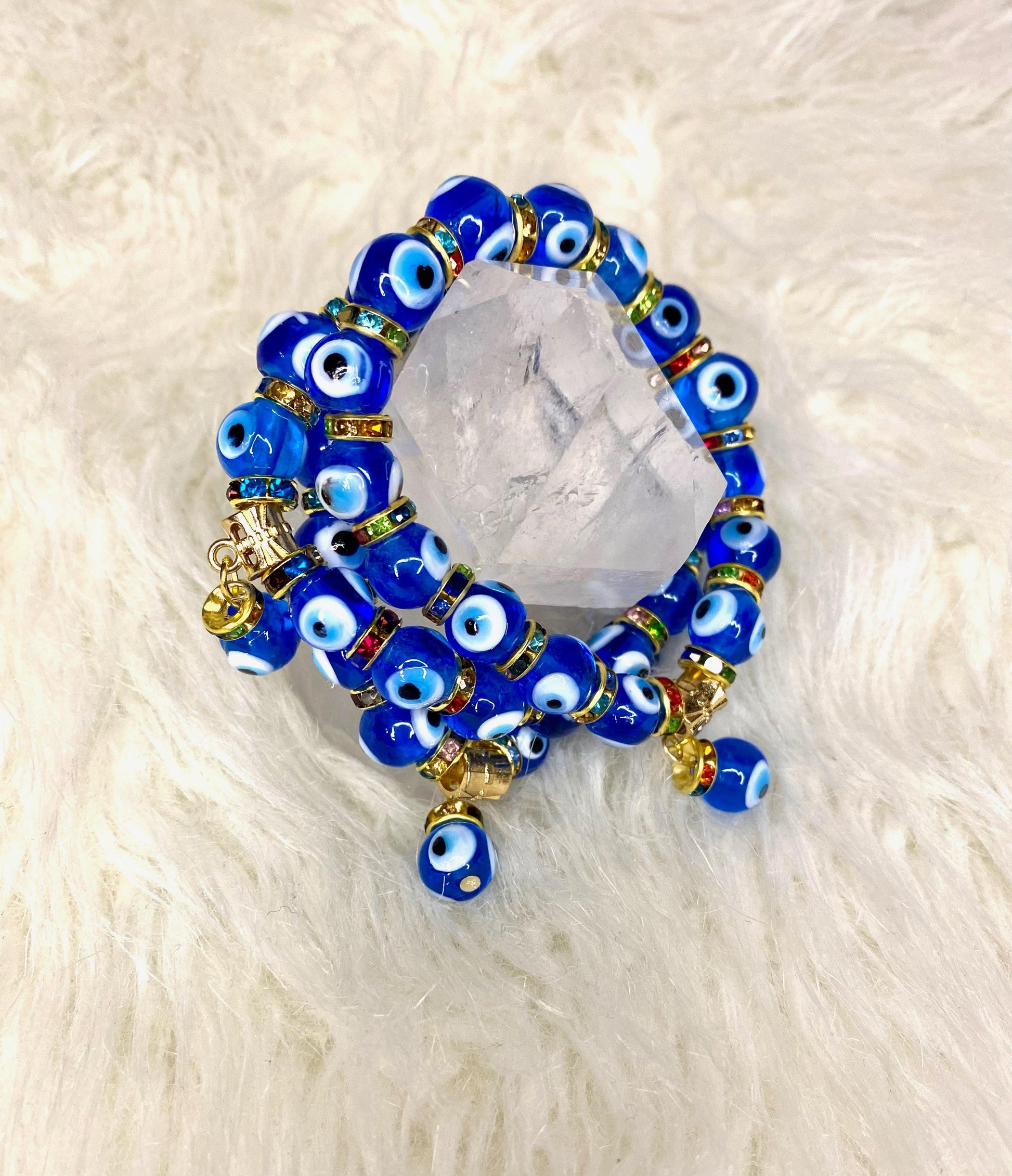 Evil Eye Bracelets - Moonstone Energy 