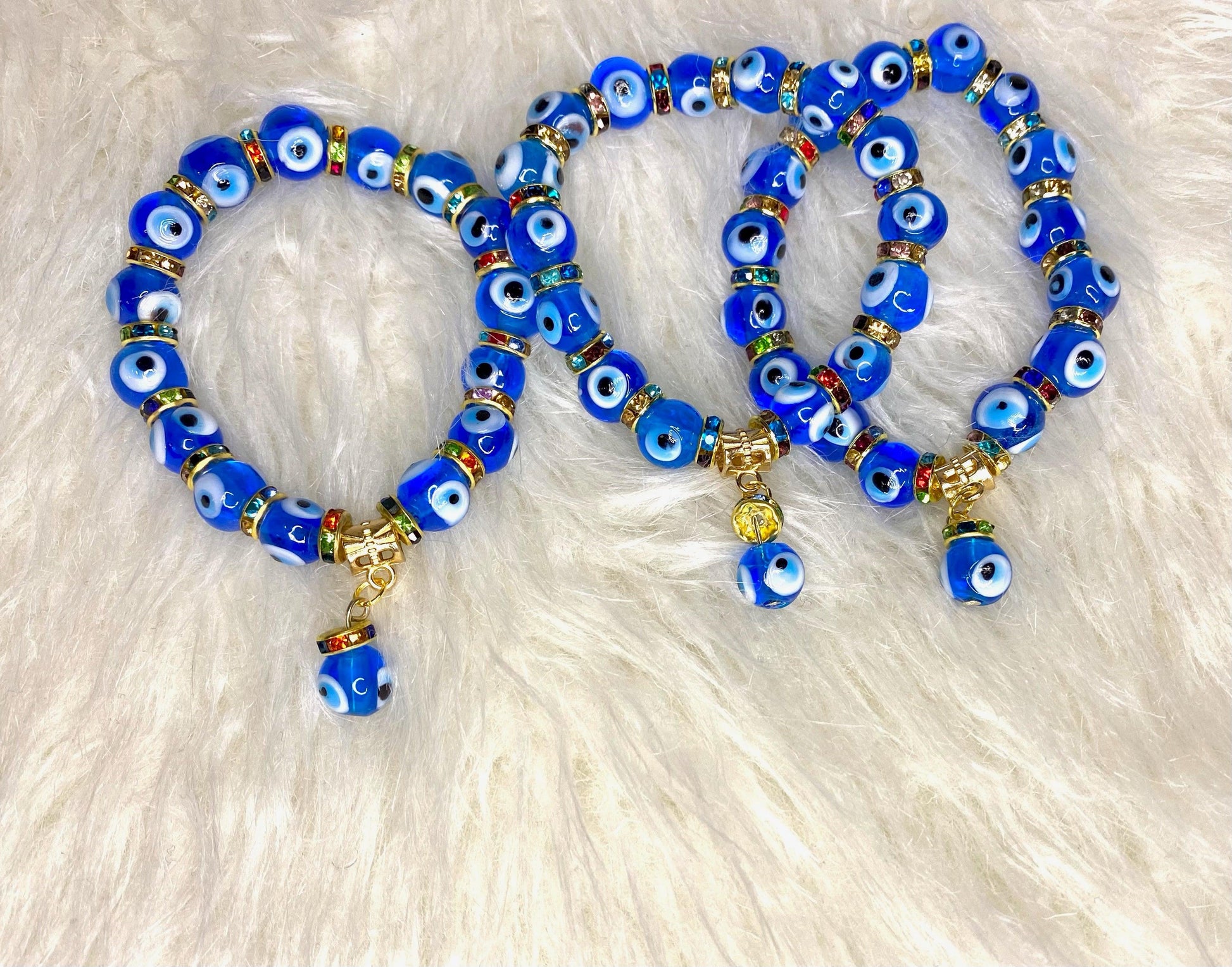 Evil Eye Bracelets - Moonstone Energy 